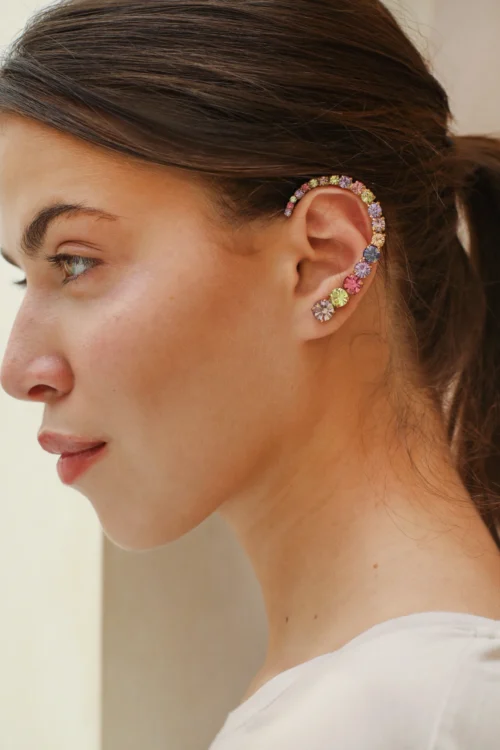 Saria cuff earrings