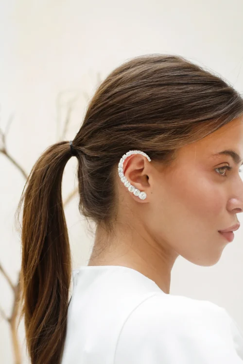 Saria cuff earrings